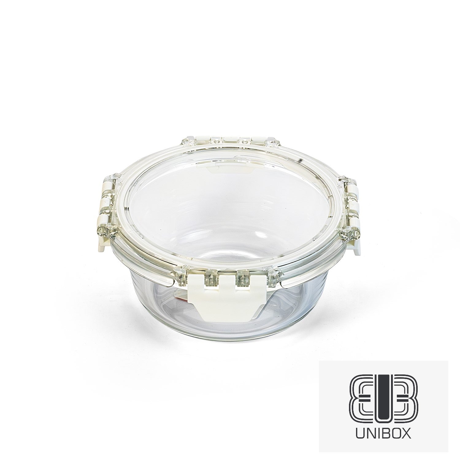 Unibox Glass Food Container, Leak-Proof & Microwave Safe