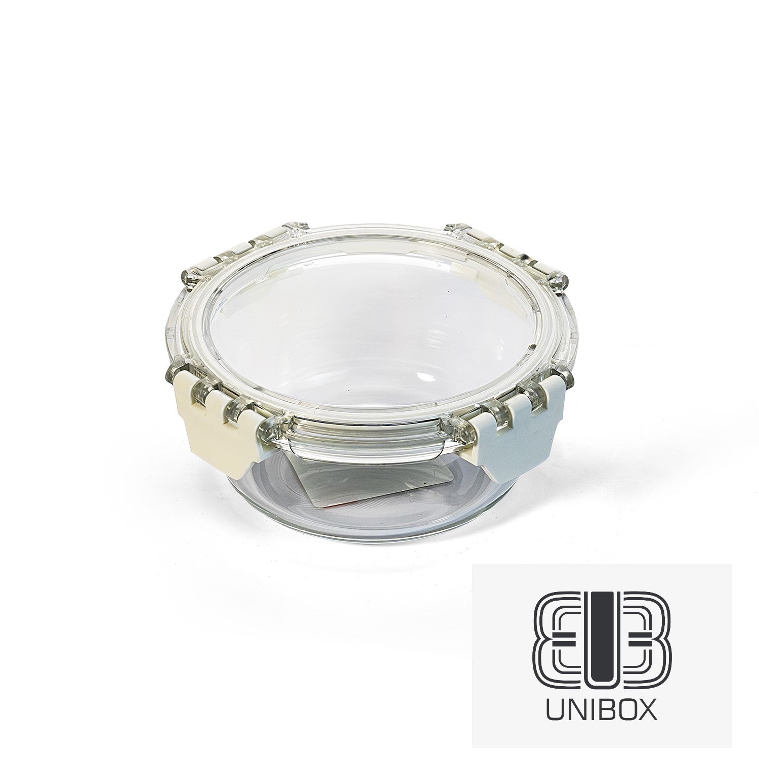 Unibox Glass Food Container, Leak-Proof & Microwave Safe