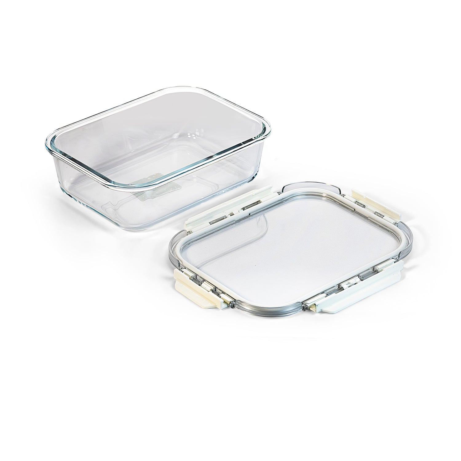Unibox Glass Food Container, Leak-Proof & Microwave Safe
