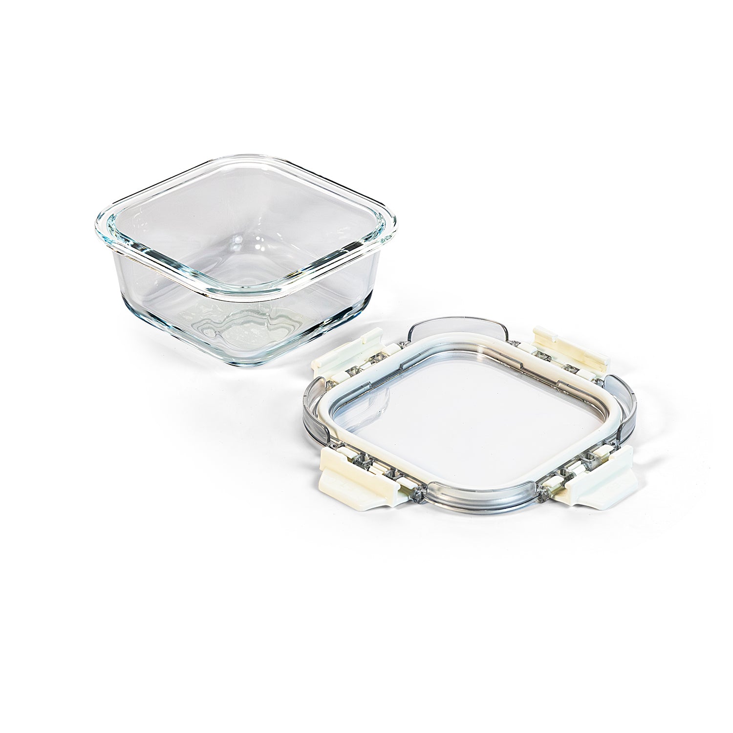 Unibox Glass Food Container, Leak-Proof & Microwave Safe