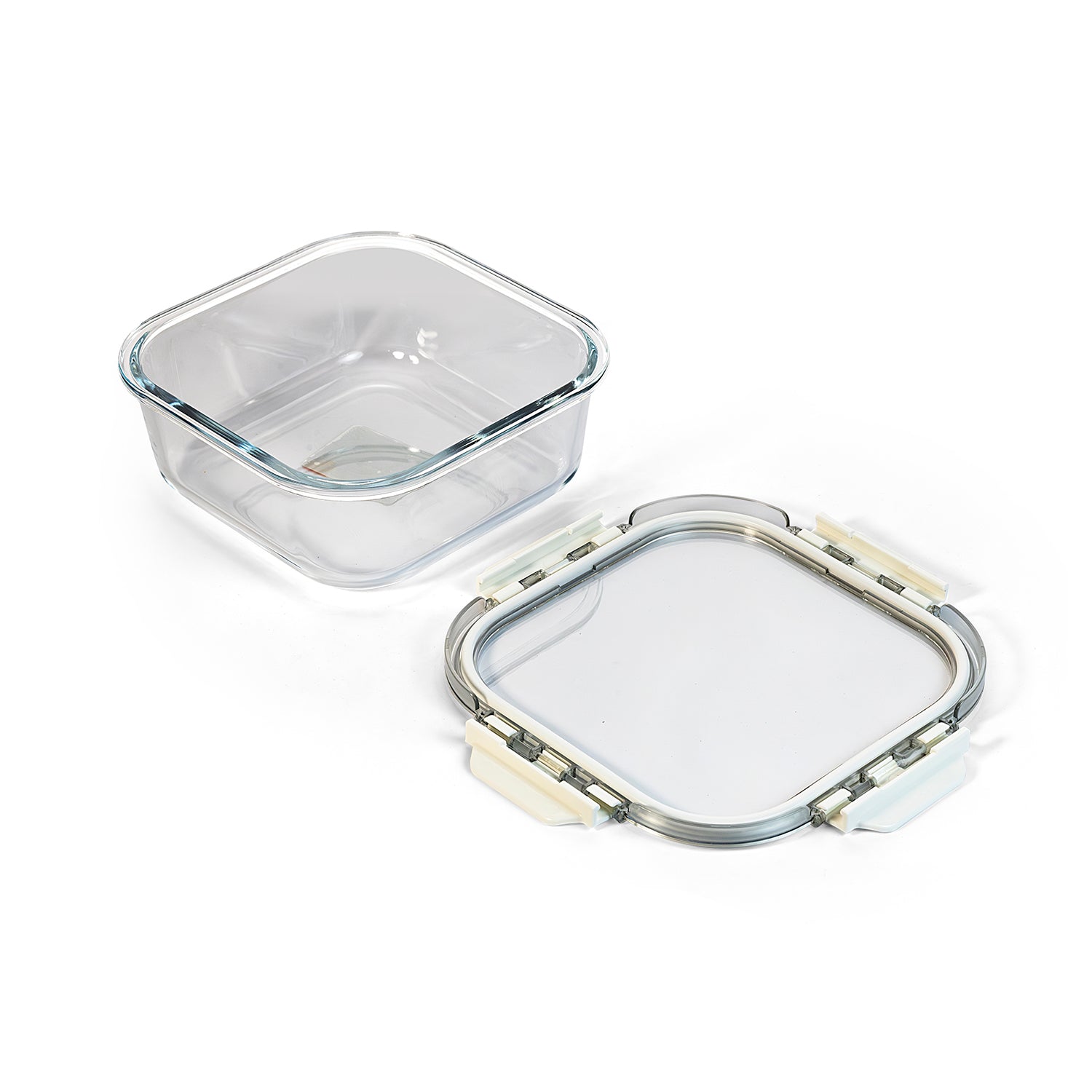Unibox Glass Food Container, Leak-Proof & Microwave Safe