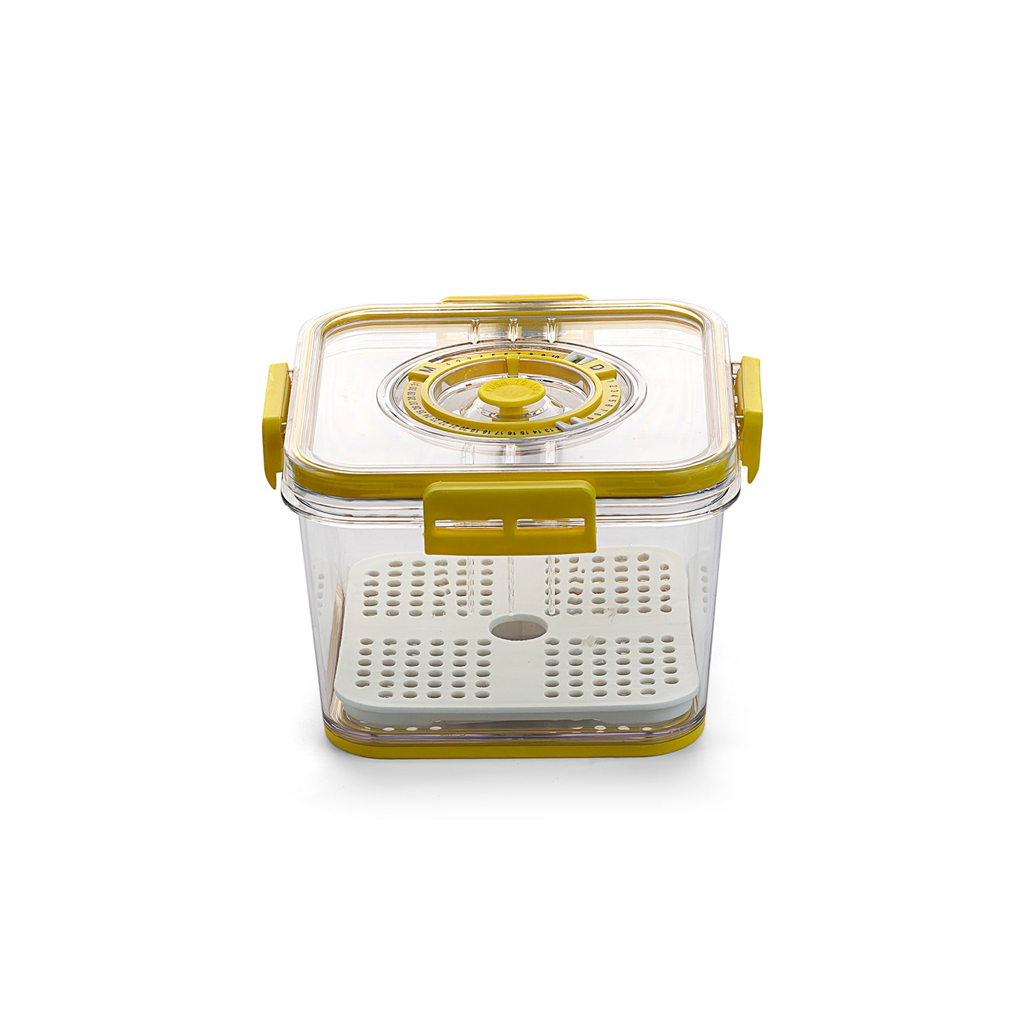 Unibox Airtight Storage Box, PET, 100% BPA Free, With Month & Date Tracker