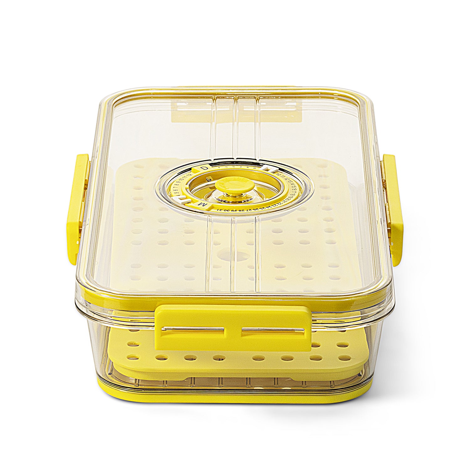 Unibox Airtight Storage Box, PET, 100% BPA Free, With Month & Date Tracker
