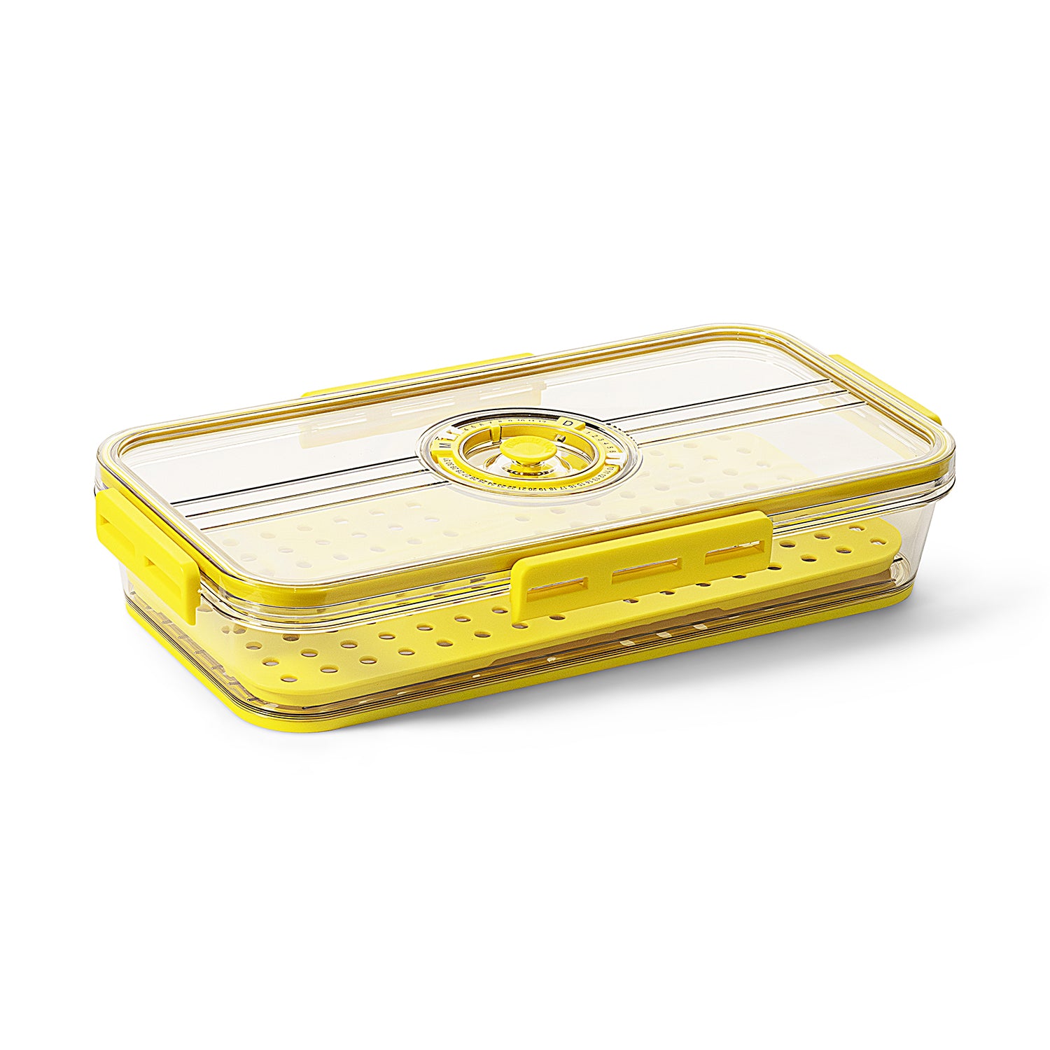Unibox Airtight Storage Box, PET, 100% BPA Free, With Month & Date Tracker