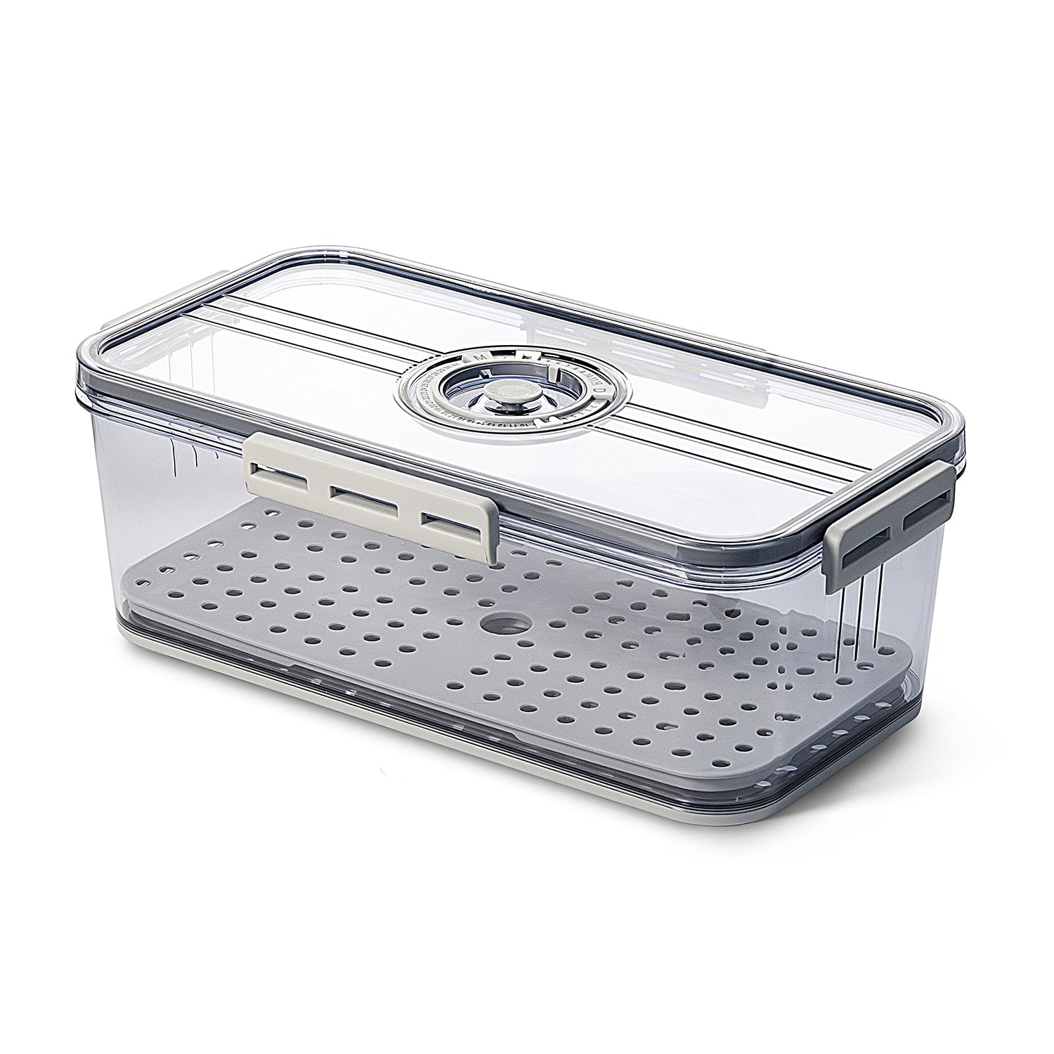 Unibox Airtight Storage Box, PET, 100% BPA Free, With Month & Date Tracker