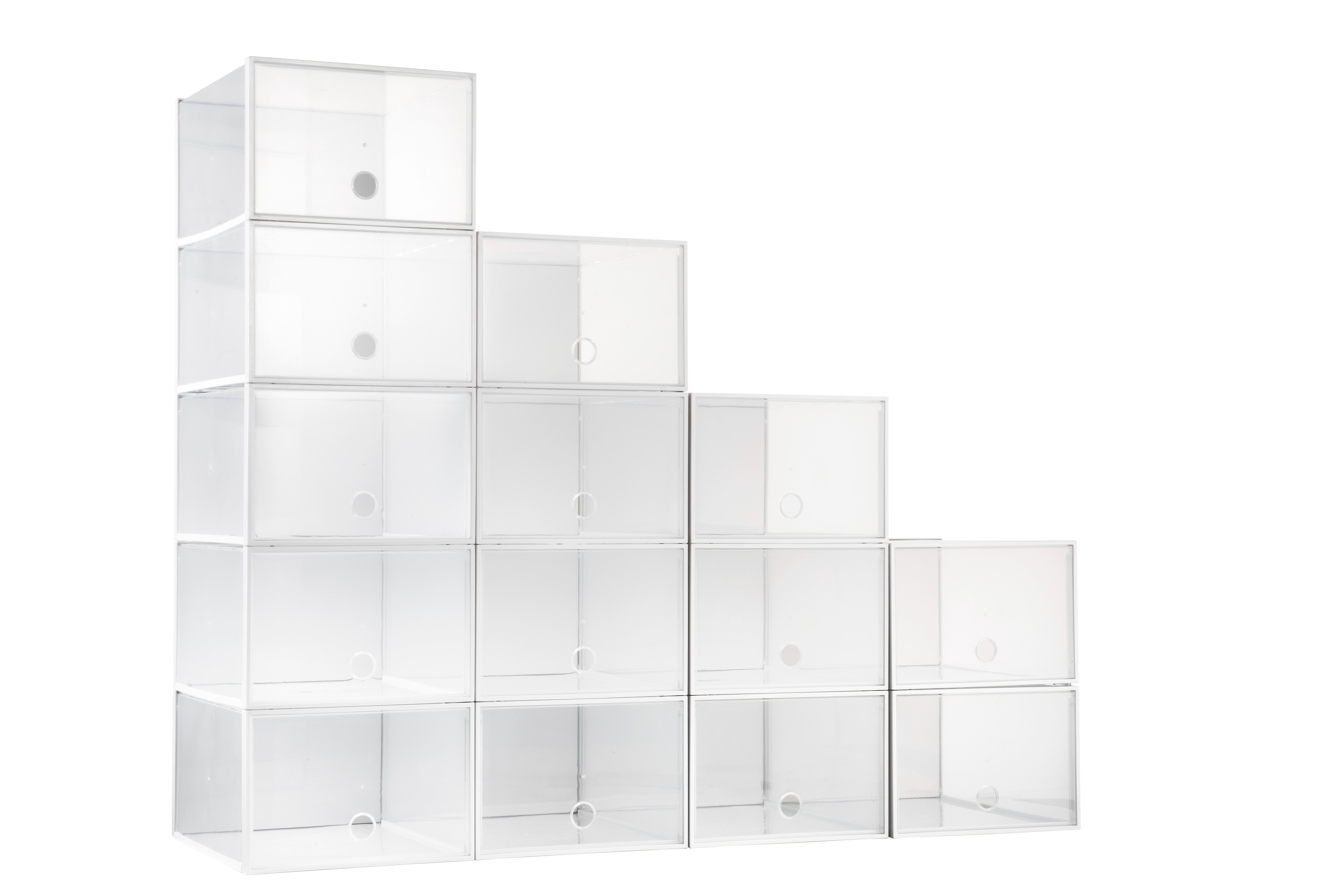 Inabox Stackable Shoe Box